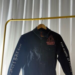 Security Breach Black Jacket